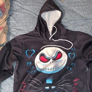 Unisex Jack Skellington hoodie.